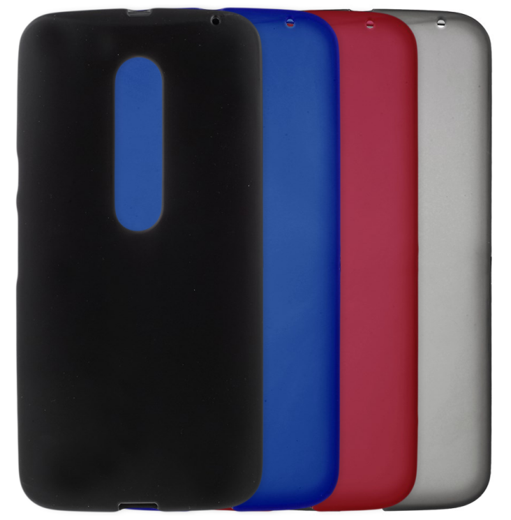 Силиконовая накладка Deexe Soft Case для Motorola Moto X Style - Violet: фото 6 з 6