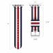 Ремешок UniCase Nylon для Apple Watch 42 (Series 10) / 41 / 40 / SE 40 / 38 - Blue / White / Red Five Stripes (236202C). Фото 9 из 16