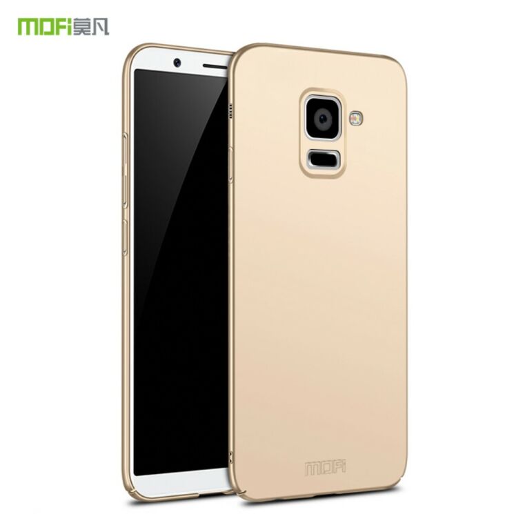 Пластиковий чохол MOFI Slim Shield для Samsung Galaxy A8+ 2018 (A730) - Gold: фото 2 з 7