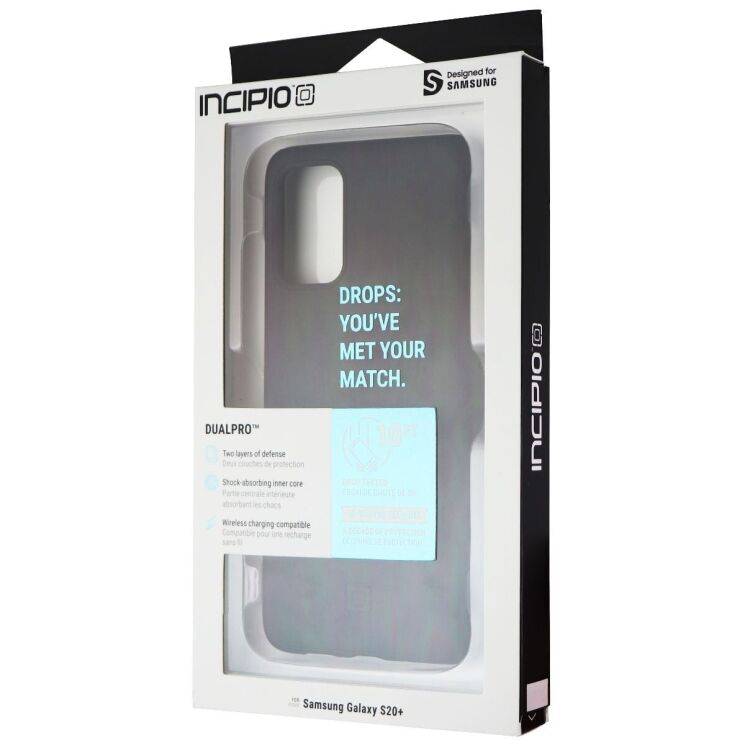 Защитный чехол Incipio Dualpro для Samsung Galaxy S20 Plus (G985) - Black: фото 6 из 11