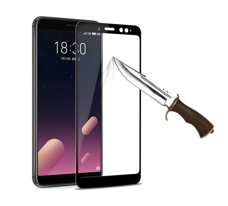 Защитное стекло MOFI 9H Full Cover Glass для Xiaomi Redmi Note 5 Pro - Black: фото 4 из 5