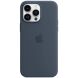 Оригінальний чохол Silicone Case MagSafe для iPhone 14 Pro Max (MPTQ3) - Storm Blue (306813L). Фото 1 з 4