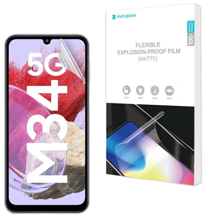 Антиблікова плівка на екран RockSpace Explosion-Proof Matte для Samsung Galaxy M34 (M346): фото 1 з 8