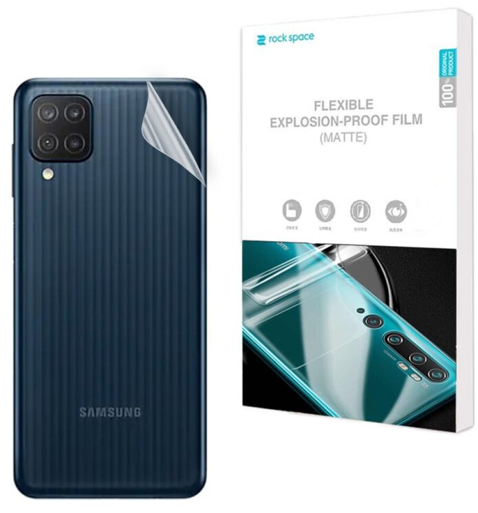 Антиблікова плівка на задню панель RockSpace Explosion-Proof Matte для Samsung Galaxy M12 (M127): фото 1 з 10