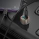 Автомобильное зарядное устройство Hoco Z57A Glorious PD30W + QC3.0 - Metal Grey (923295B). Фото 6 из 7