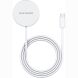 Беспроводное зарядное устройство DUX DUCIS H1 Magnetic Wireless Charger Qi2.2 (25W) - White (958316W). Фото 3 из 11