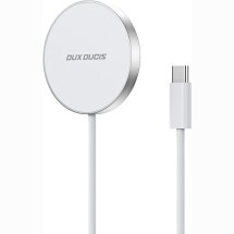 Беспроводное зарядное устройство DUX DUCIS H1 Magnetic Wireless Charger Qi2.2 (25W) - White: фото 1 из 11