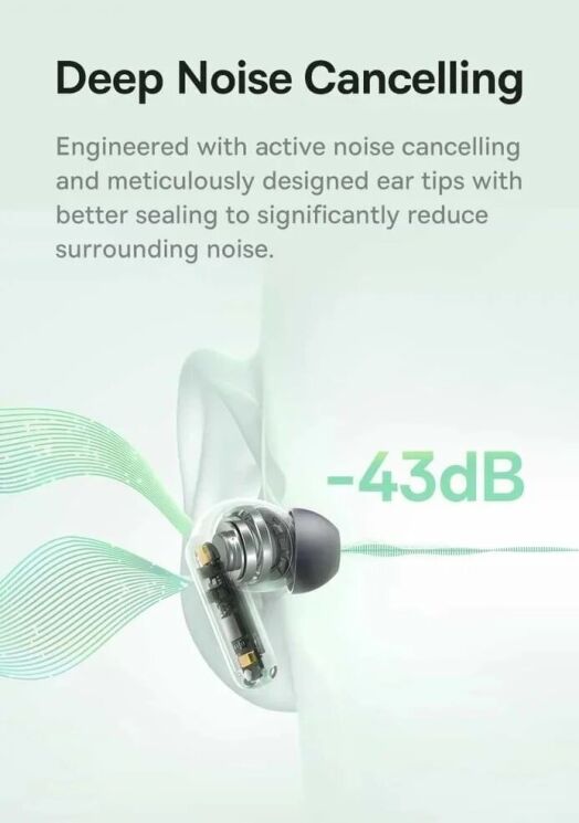 Беспроводные наушники Baseus Bass BP1 (A00107) - Black (400335B) Беспроводные наушники Baseus Bass BP1 (A00107) - Black: фото 5 из 18