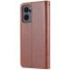 Чехол AZNS Wallet Case для OPPO Reno 7 5G Chinese - Brown (295716Z). Фото 4 из 11