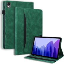 Чехол Deexe Business Style для Samsung Galaxy Tab S11 (X730/X736) - Green: фото 1 з 8