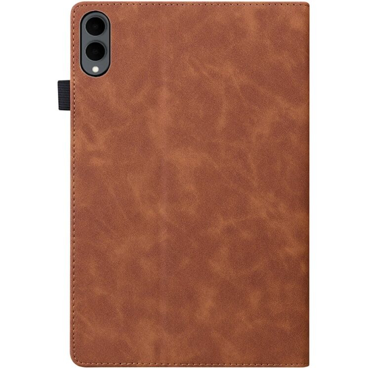 Чехол Deexe Business Style для Samsung Galaxy Tab S12 Plus - Brown: фото 6 из 9