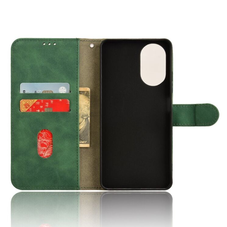 Чехол Deexe Classic Wallet для Realme C67 - Green: фото 3 из 3