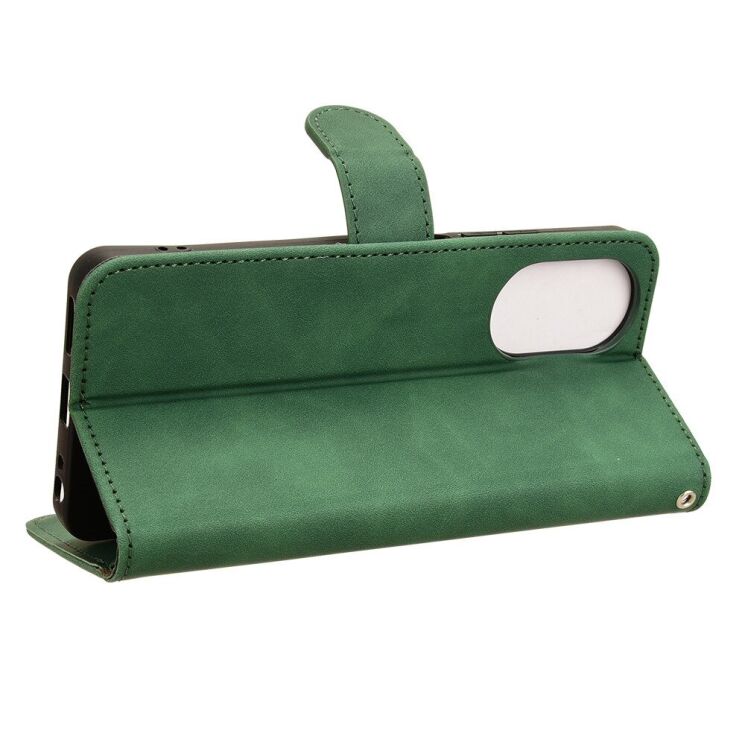 Чехол Deexe Classic Wallet для Realme C67 - Green: фото 2 из 3