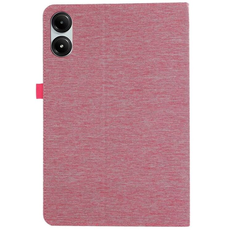 Чехол Deexe Cloth Style для Xiaomi Redmi Pad Pro / Poco Pad - Pink: фото 6 из 6