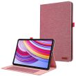 Чехол Deexe Cloth Style для Xiaomi Redmi Pad Pro / Poco Pad - Pink (352604P)