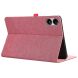 Чехол Deexe Cloth Style для Xiaomi Redmi Pad Pro / Poco Pad - Pink (352604P). Фото 3 из 6