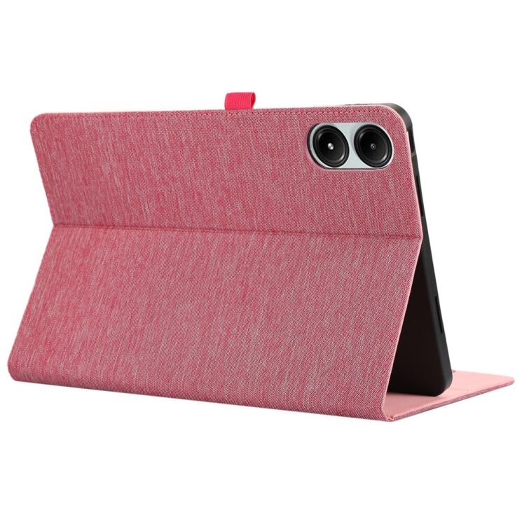 Чехол Deexe Cloth Style для Xiaomi Redmi Pad Pro / Poco Pad - Pink: фото 3 из 6