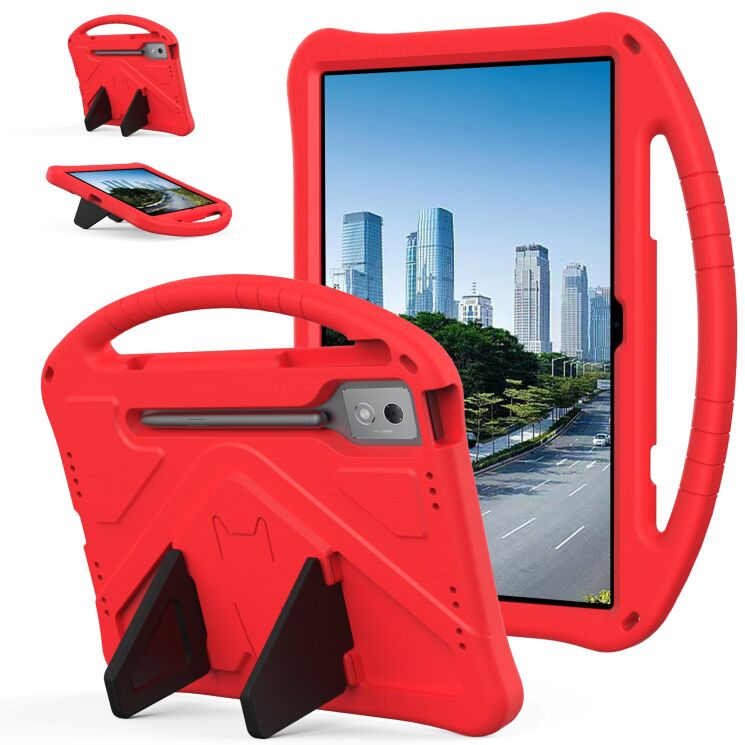 Чехол Deexe KickStand Cover для Lenovo Idea Tab Pro - Red: фото 1 из 7