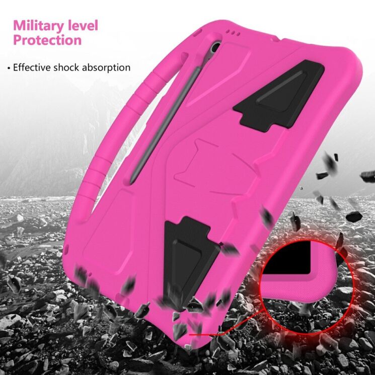 Чехол Deexe KickStand Cover для Samsung Galaxy Tab S10 FE Plus - Purple: фото 5 из 7