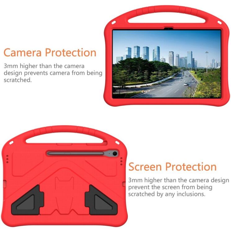 Чехол Deexe KickStand Cover для Samsung Galaxy Tab S10 FE Plus - Purple: фото 4 из 7