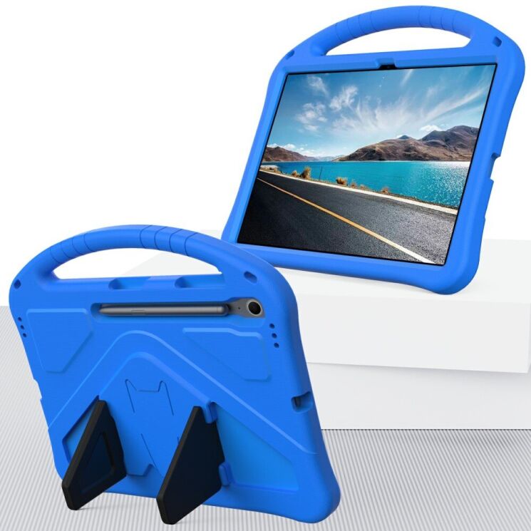Чехол Deexe KickStand Cover для Samsung Galaxy Tab S10 FE Plus - Purple: фото 7 из 7