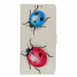 Чехол Deexe Life Style Wallet для Huawei Y5p - Ladybugs (257311H)