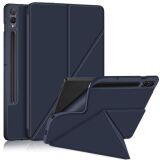 Чохол Deexe Origami Case для Samsung Galaxy Tab S9 (X710/716) - Dark Blue (333004DB)