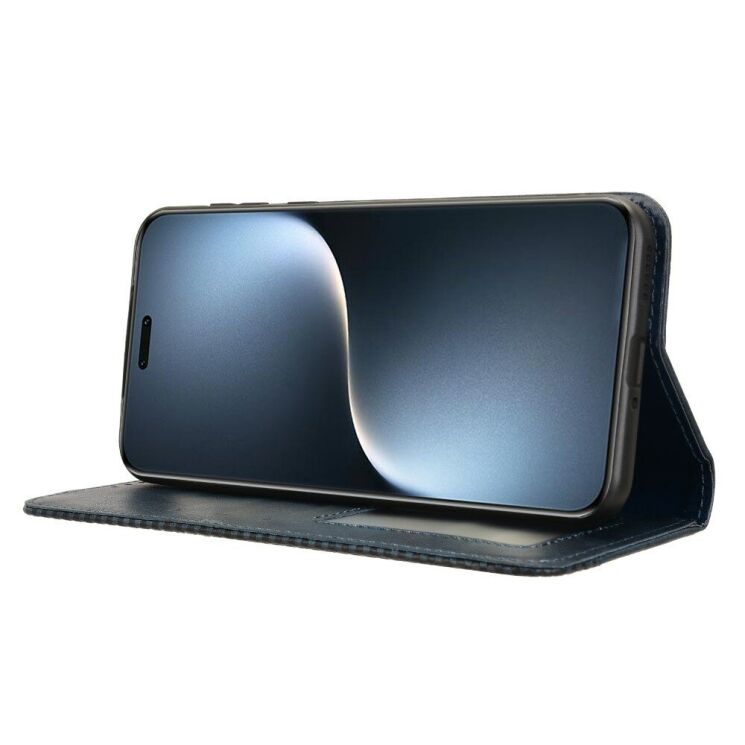 Чехол Deexe Retro Style для Honor Magic 7 Pro - Blue: фото 3 из 7
