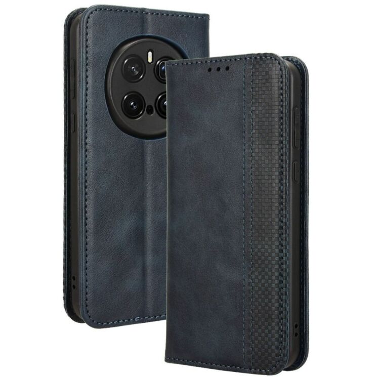 Чехол Deexe Retro Style для Honor Magic 7 Pro - Blue: фото 1 из 7
