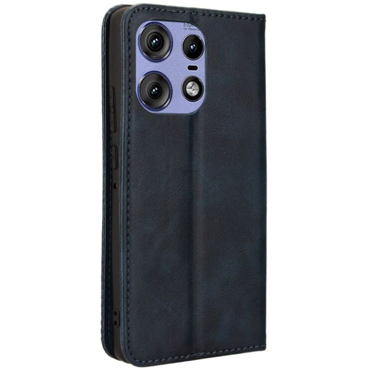 Чехол Deexe Retro Style для Motorola Edge 50 Pro - Blue: фото 6 из 7