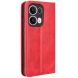Чехол Deexe Retro Style для OPPO Reno 13 Pro 5G - Red (376701R). Фото 6 из 7