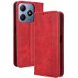 Чехол Deexe Retro Style для Realme C63 / C61 / Note 60x - Red (359703R)