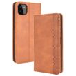 Чехол-книжка Deexe Retro Style для Samsung Galaxy A22 5G (A226) - Brown (298909Z)