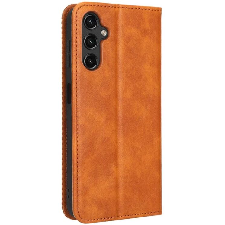 Чехол Deexe Retro Style для Samsung Galaxy A24 (A245) - Brown: фото 5 из 7