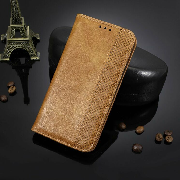 Чехол Deexe Retro Style для Samsung Galaxy A31 (A315) - Brown: фото 12 из 12