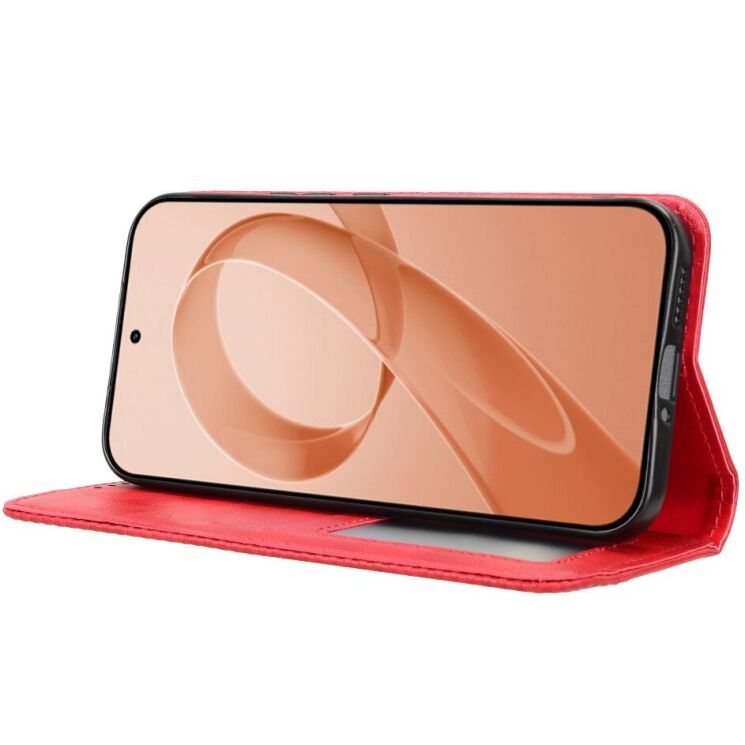 Чехол Deexe Retro Style для Xiaomi Poco F8 Ultra - Red: фото 7 из 19