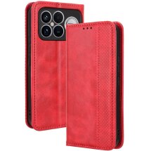 Чехол Deexe Retro Style для Xiaomi Poco F8 Ultra - Red: фото 1 из 19