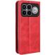 Чехол Deexe Retro Style для Xiaomi Poco F8 Ultra - Red (403406R). Фото 8 из 19