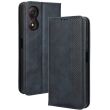 Чохол Deexe Retro Style для ZTE Blade A34 - Blue (366142L)