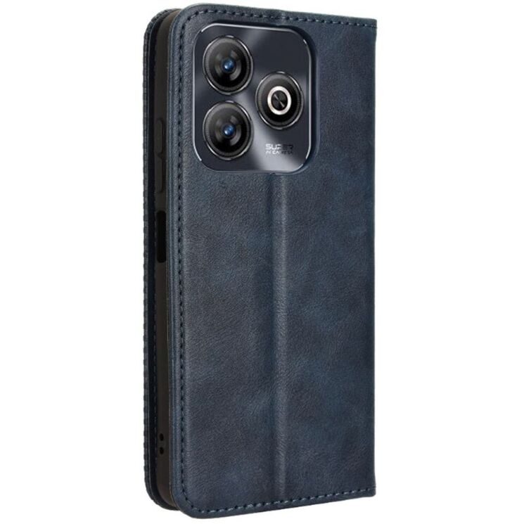 Чохол Deexe Retro Style для ZTE Blade A75 - Blue: фото 6 з 7