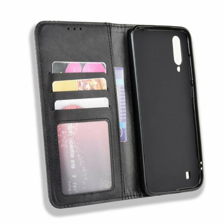 Чохол Deexe Retro Style для ZTE Blade A7s - Black: фото 4 з 16
