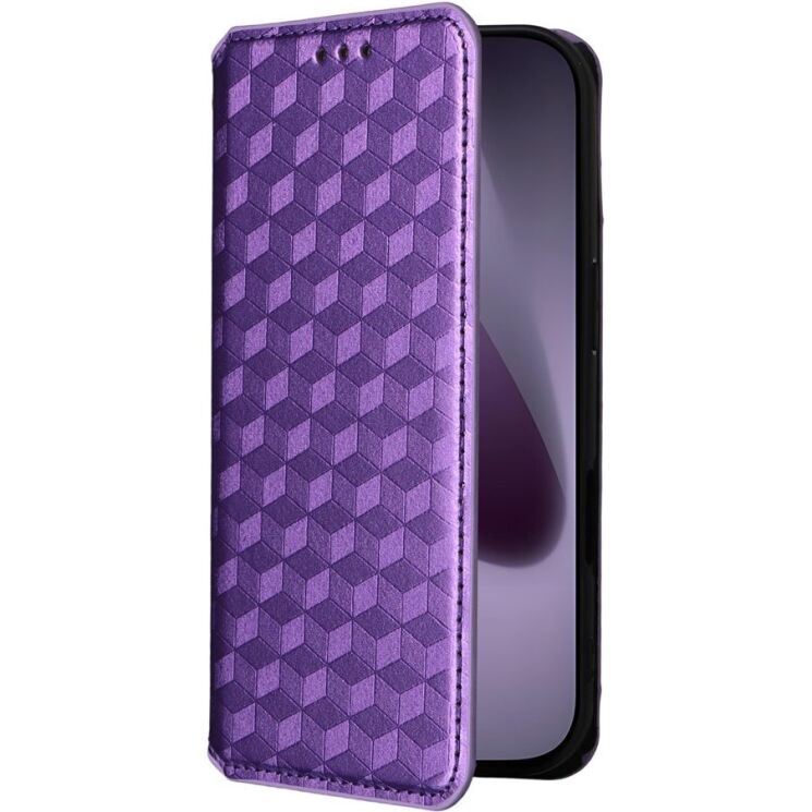 Чохол Deexe Rhombus Book для iPhone 18 Pro / 17 Pro - Purple (423620V) Чохол Deexe Rhombus Book для iPhone 18 Pro / 17 Pro - Purple: фото 6 з 10
