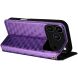 Чохол Deexe Rhombus Book для iPhone 18 Pro / 17 Pro - Purple (423620V). Фото 5 з 10