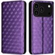 Чохол Deexe Rhombus Book для iPhone 18 Pro / 17 Pro - Purple (423620V)