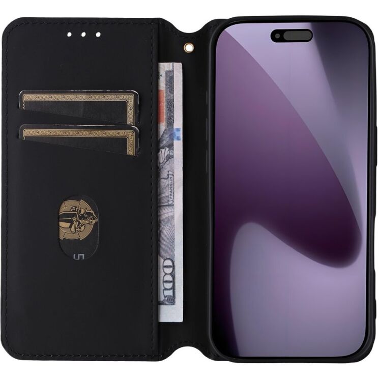 Чохол Deexe Rhombus Book для iPhone 18 Pro / 17 Pro - Purple (423620V) Чохол Deexe Rhombus Book для iPhone 18 Pro / 17 Pro - Purple: фото 2 з 10