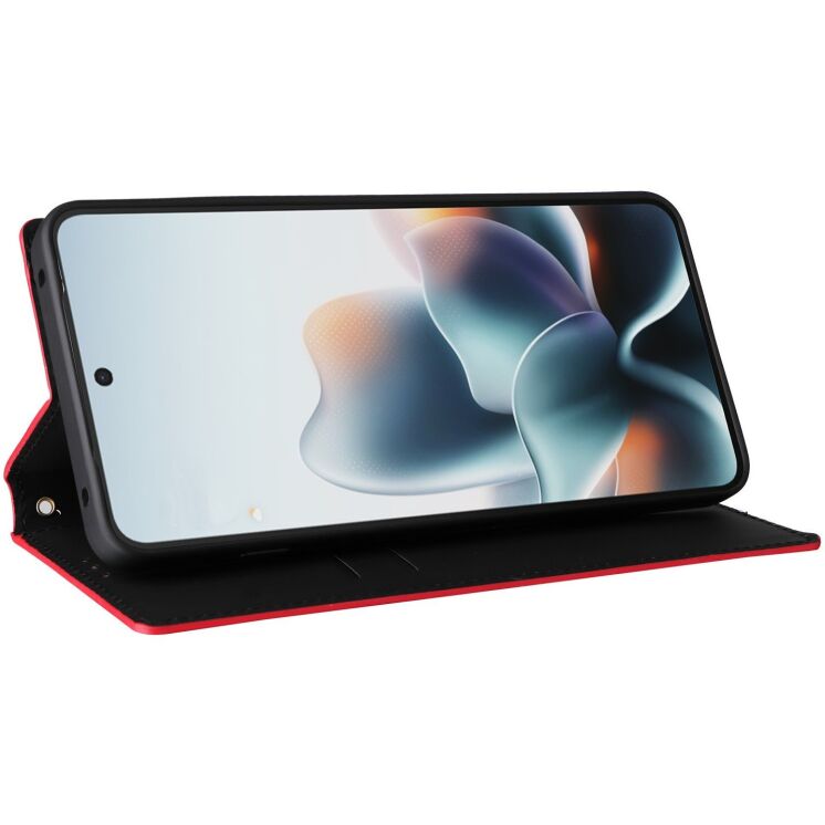 Чохол Deexe Rhombus Book для Motorola Edge 70 Max - Red (435513R) Чохол Deexe Rhombus Book для Motorola Edge 70 Max - Red: фото 4 з 7