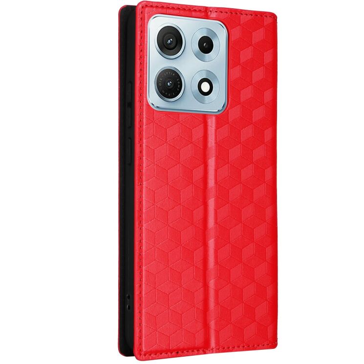 Чохол Deexe Rhombus Book для Motorola Edge 70 Max - Red (435513R) Чохол Deexe Rhombus Book для Motorola Edge 70 Max - Red: фото 7 з 7