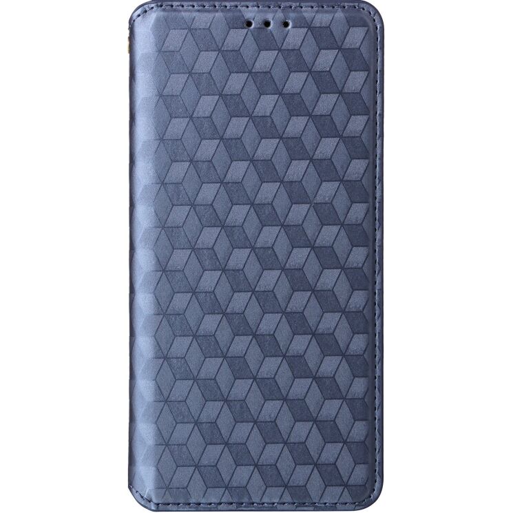 Чохол Deexe Rhombus Book для Motorola Moto G77 - Blue: фото 7 з 10