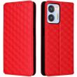 Чехол Deexe Rhombus Book для Oukitel C36 - Red (343602R)