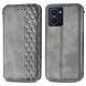Чехол Deexe Rhombus Wallet для HMD Pulse Pro - Grey (354516H). Фото 1 из 6